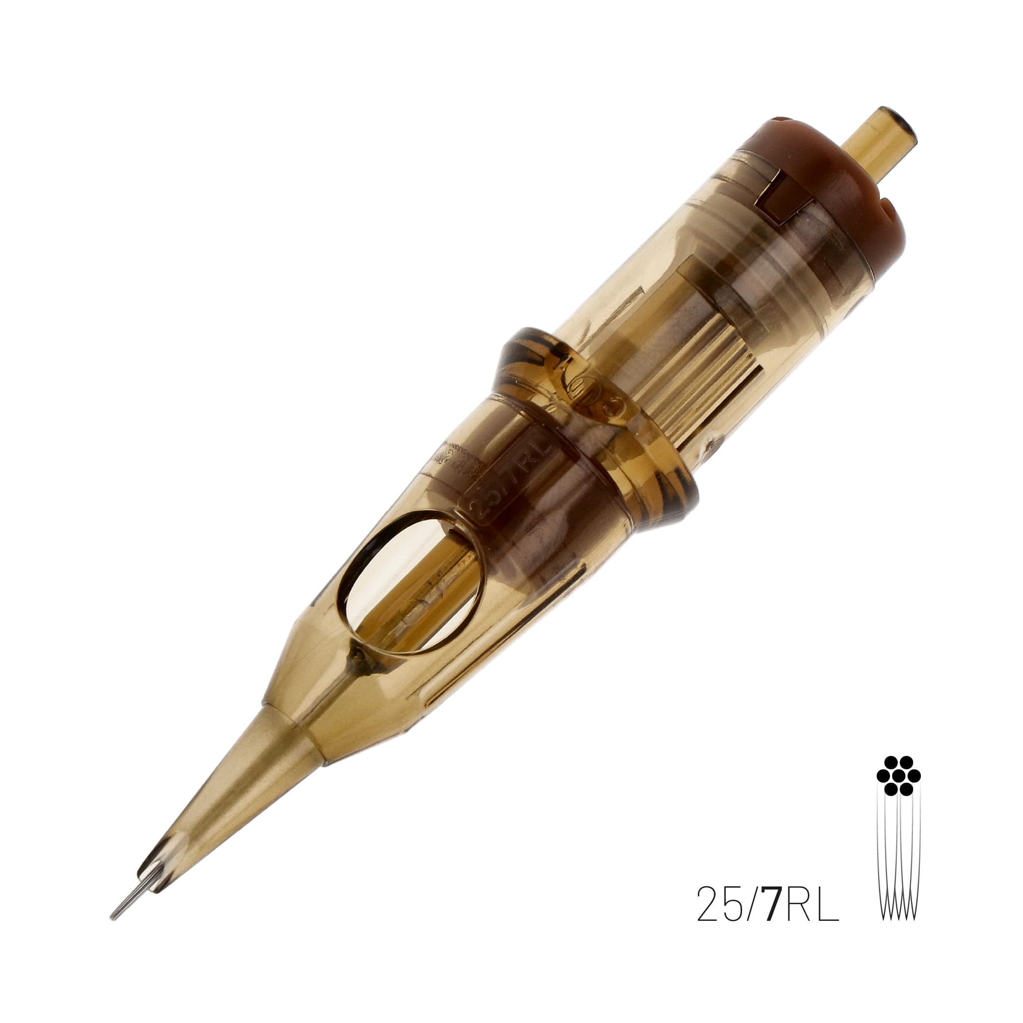 Kwadron Tattoo Cartridge System Round Liner Long Taper 0,25mm 1RL 3 RL 5RL 7RL 9RL 13 RL (1RL) 20pcs (25/7RL (20pcs)