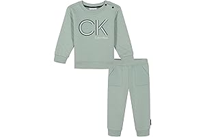 Calvin Klein Baby Boys' 2-Piece Knit Jog Set