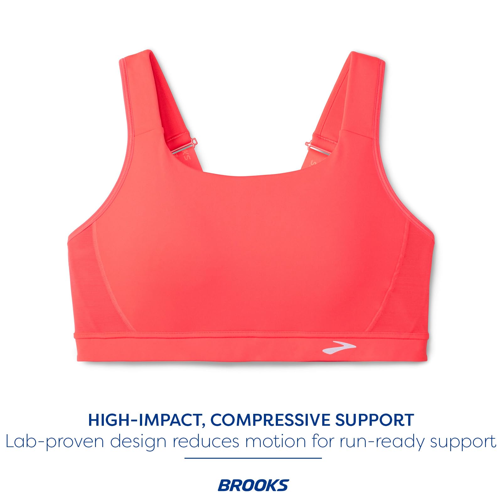 Brooks Reggiseno Sportivo Convertibile 2.0 per Corsa, Allenamento e Sport ad Alto Impatto, con Il Massimo Sostegno