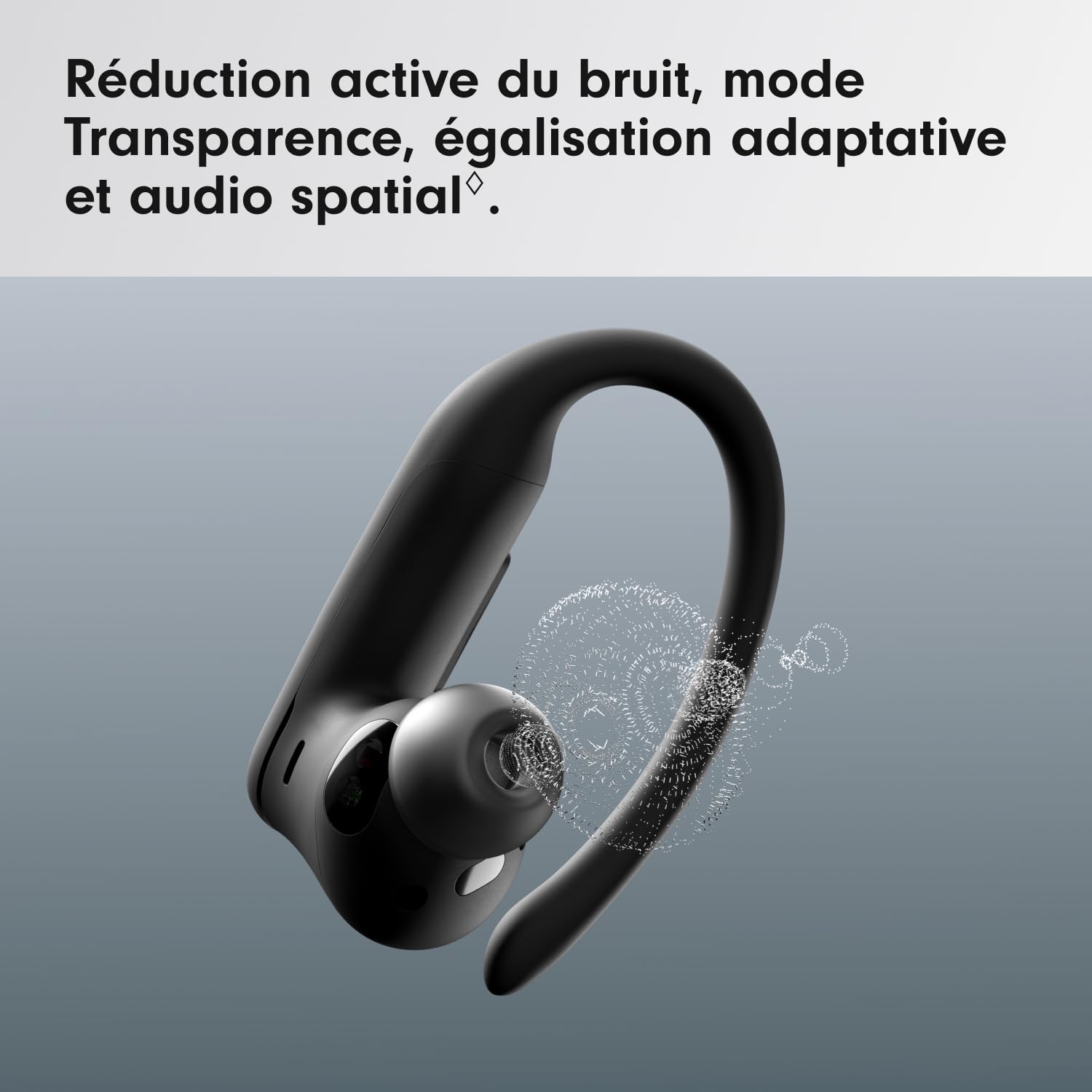 Beats Powerbeats Pro 2 Écouteurs Bluetooth sans Fil- Suppression du Bruit, Suivi de la fréquence Cardiaque, IPX4, Jusquʼà 45H avec Étui de Recharge, Compatible Apple & Android - Obsidienne