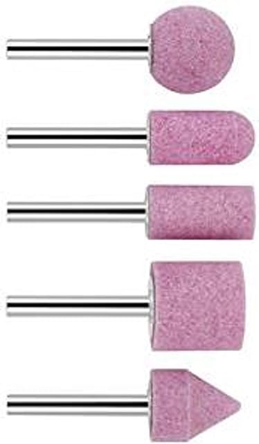 Bosch Professional 1609200286 Grinding Stone, 6mm Shank, 5 Pcs, Pack of 5 , Blue