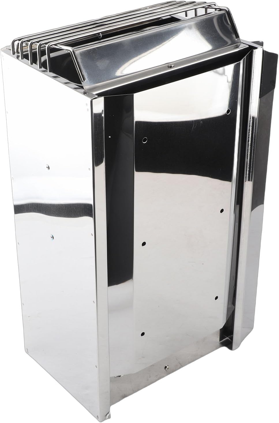 Sauna Heater, 3.6KW 110V Internal Control Temperature Adjustable Stainless Steel Electric Sauna Stove, High Heating Efficiency Electric Sauna Heater for Home Hotel Use