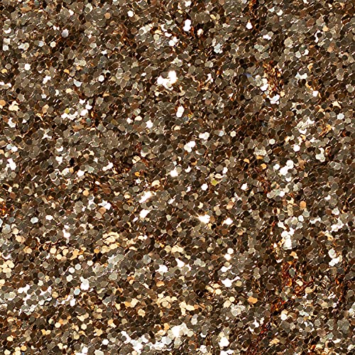 American Glitter Company Cosmetic Grade Glitter - Nail Art, Face, Body Makeup - Made In Usa - Bronze, Net 10 Grams (0.35 Oz) #TOP2