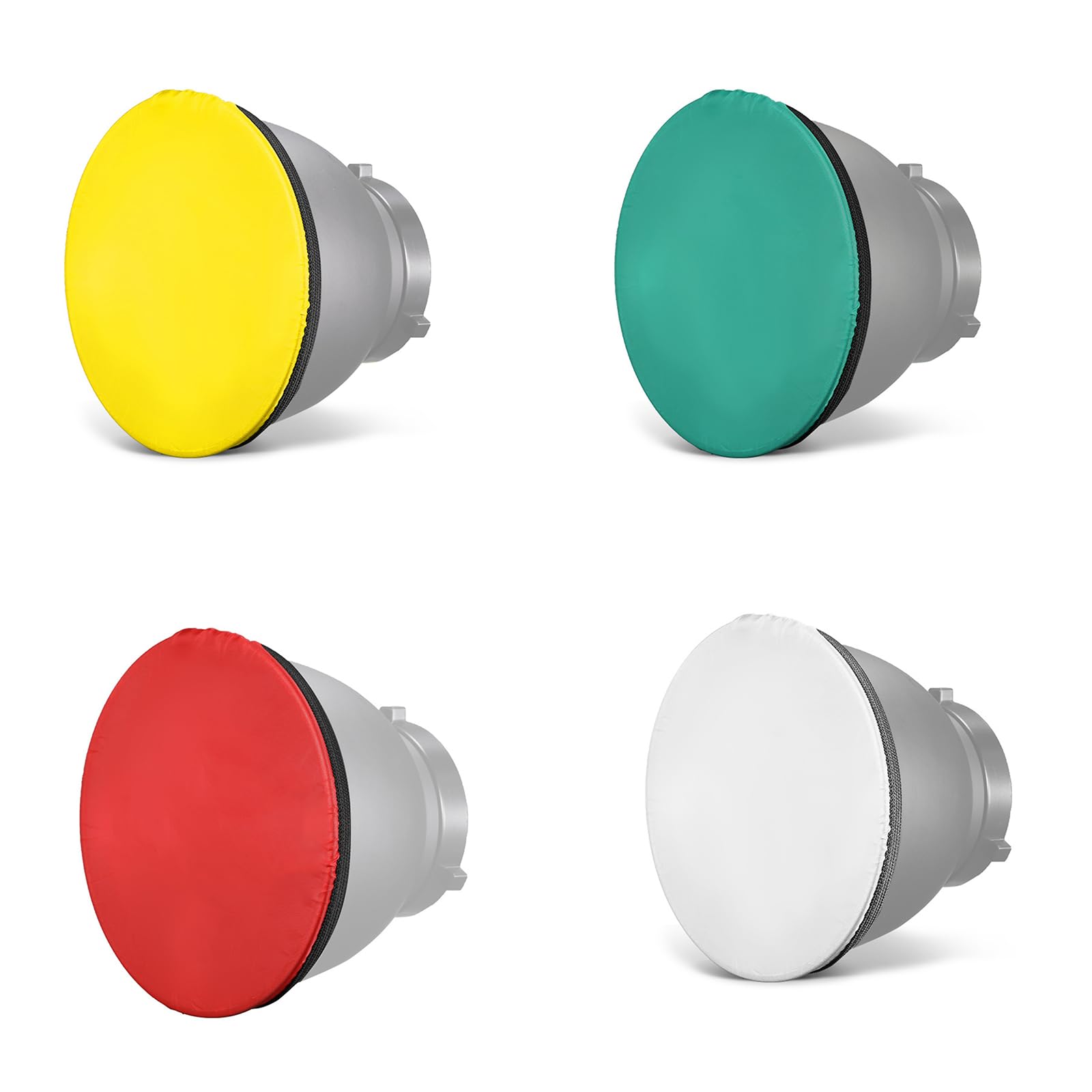 AsrMyjcx Licht Diffusor Socken - 6 Stück 18cm Fotoleuchten Abdeckungen