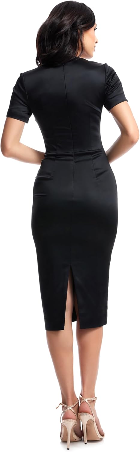 Dress The Population Womens Terri Bodycon Midi Dress - Image 2