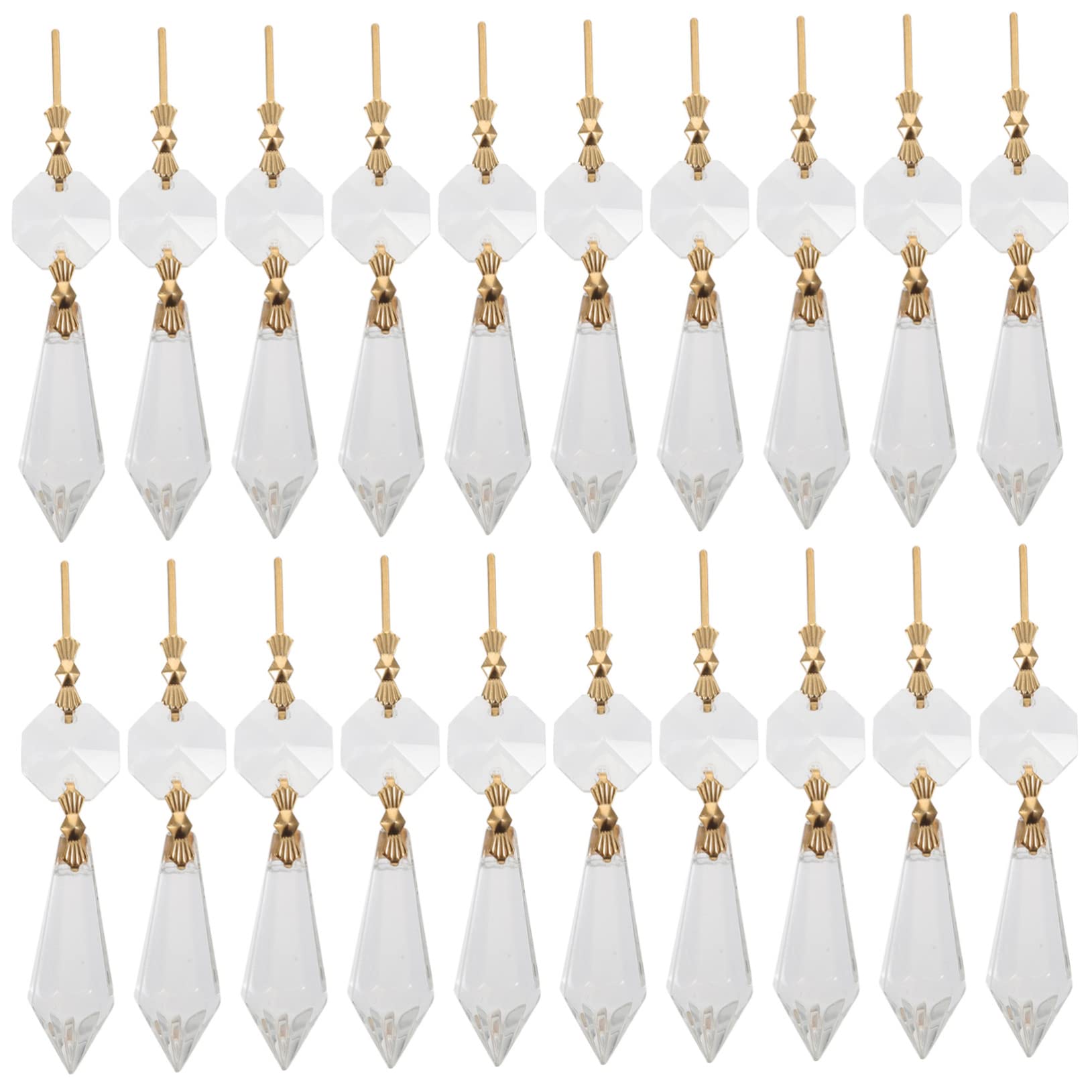 Pendentifs de lustre en cristal réfléchissants pour sublimer la décoration intérieure