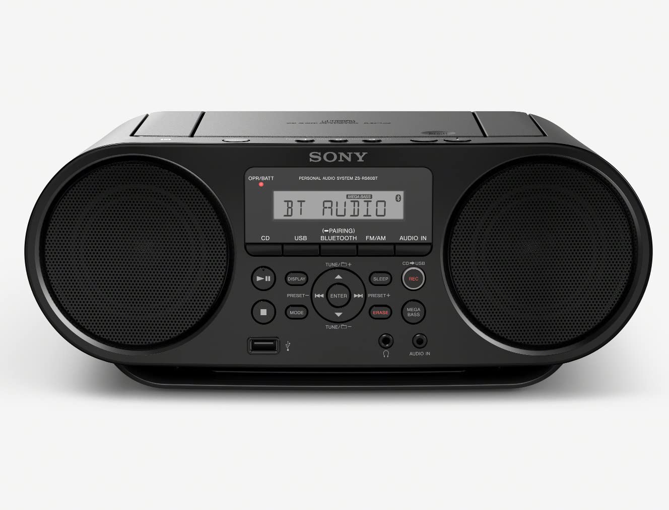 Sony - Brandclub - Sony Portable Bluetooth Digital Turner AM/FM CD