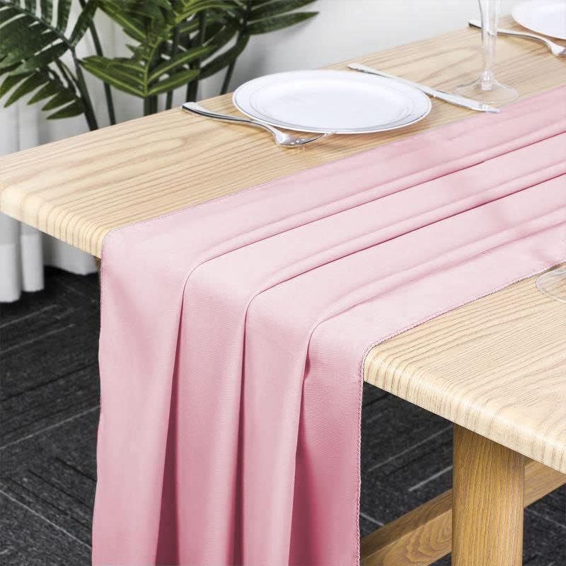 Camino De Mesa De Satén Para Banquete De Boda, Decoración Del Hogar