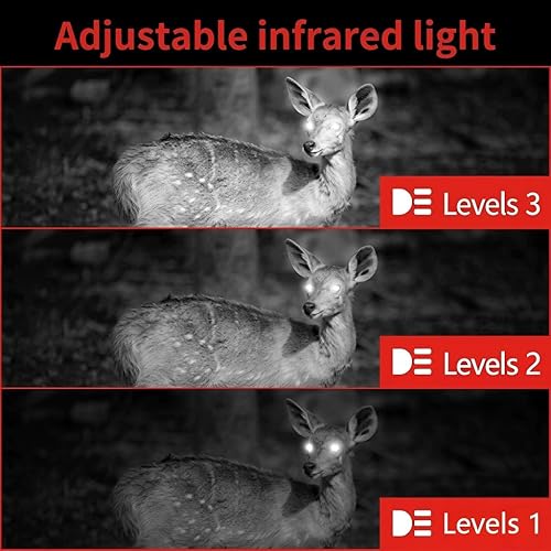 Miniatura 6 de Monocular de visión nocturna para caza,1080P,Clip en alcance con IR 850nm y 940nm,Alcances de caza infrarrojos para rifles,Iluminador IR con WiFi