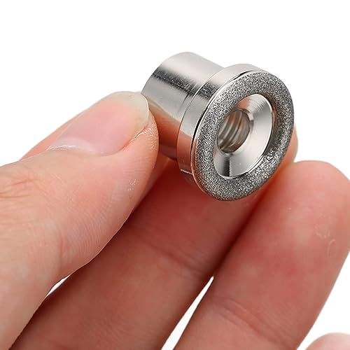 Miniatura 8 de Punta de dermoabrasión, 150 # de acero inoxidable Dermoabrasión Punta de repuesto para el cuidado de la piel Microdermabrasión Herramientas de