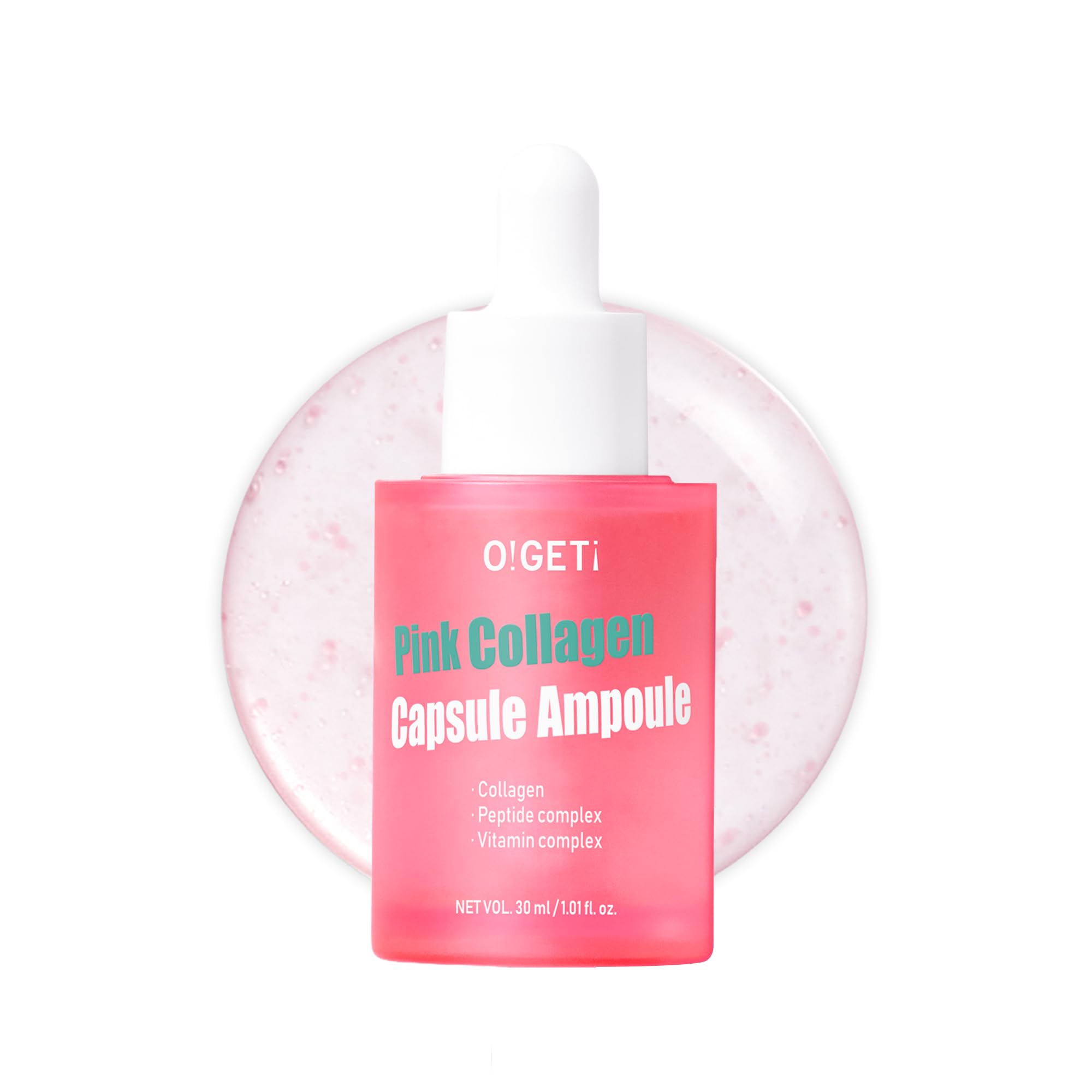 Amazon.com : O!GETi Pink Collagen Ampoule, Triple Serum Capsules