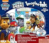 Nickelodeon PAW Patrol Imagine Ink 4-in-1 Coloring Book Activity Set with 2 Imagine Ink Activity Books, 2 Mess Free Utensils, a Water Surprise Board, & a Write & Wipe Board with Marker Bendon 41849