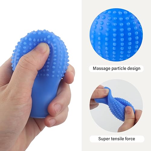 Miniatura 4 de 2 fundas para palanca de cambios de automóvil, funda antideslizante de silicona para palanca de cambios con diseño de masaje, accesorios universales