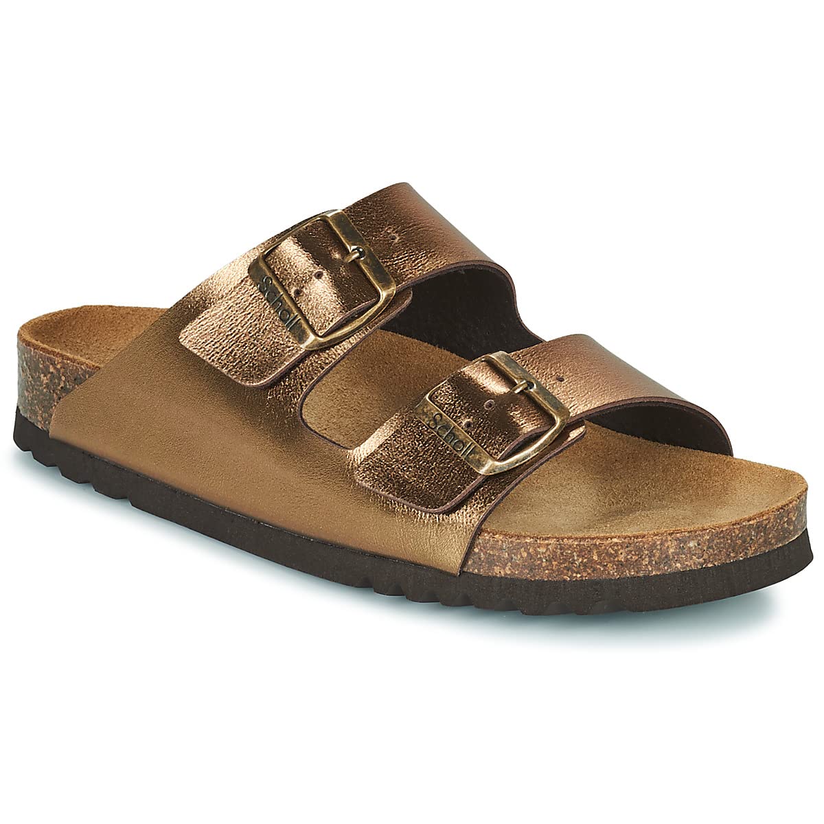 Scholl Women's Josephine Sandals, bronze, 7 UK