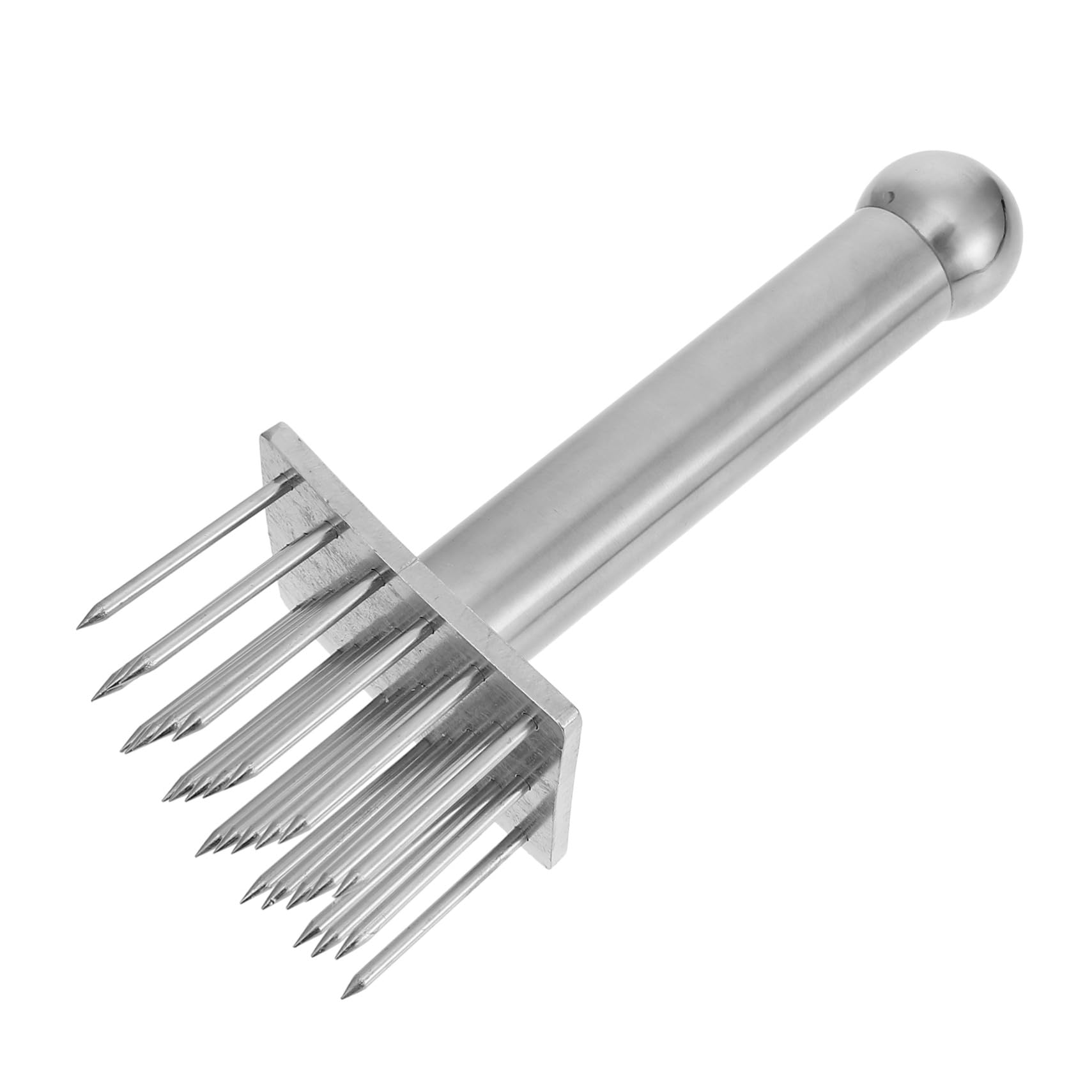 Attendrisseur de steak bœuf tendre cuisine outil en acier inoxydable argenté