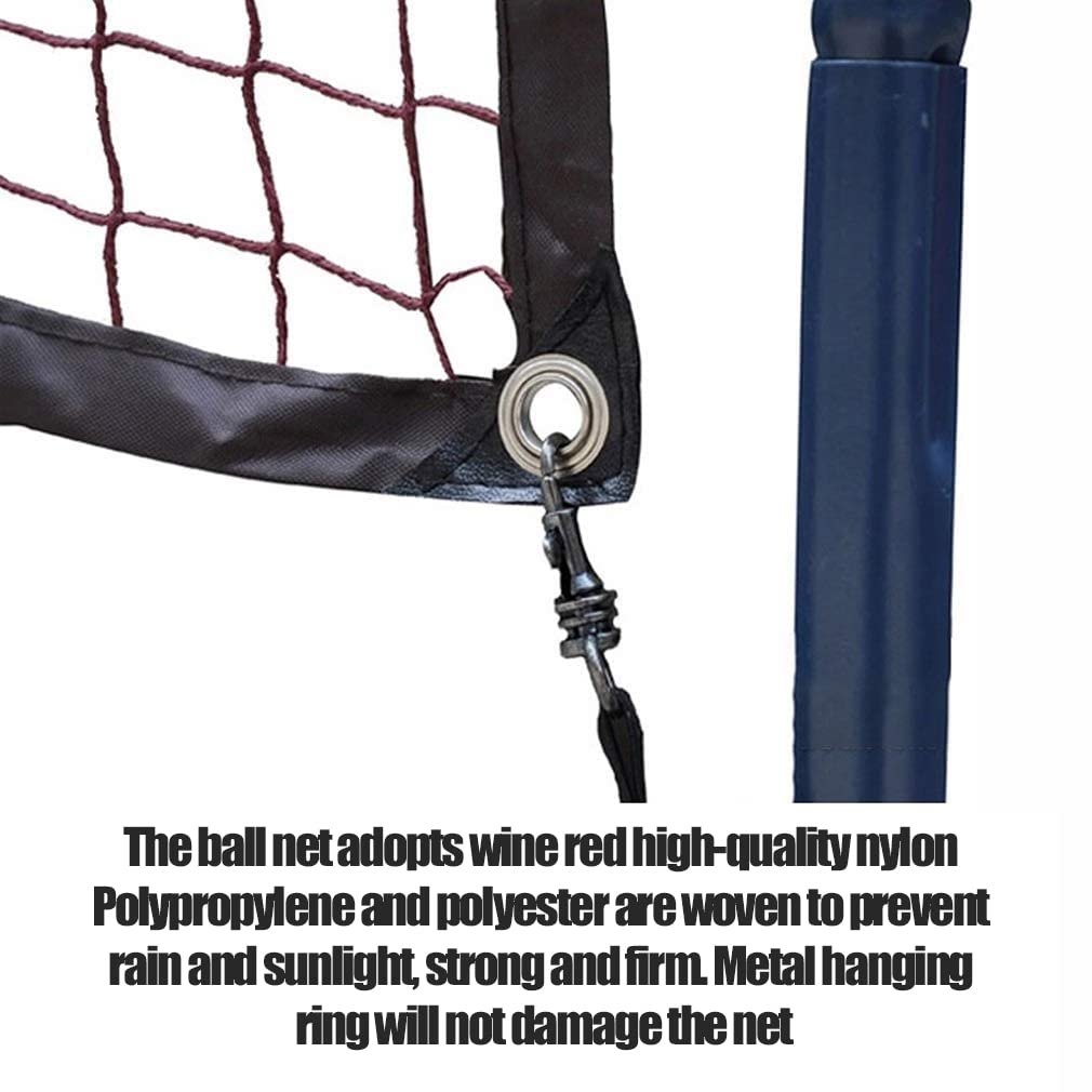 Set di reti da badminton professionali Rete combinata multi-sport portatile, reti da pallavolo pieghevoli di facile installazione Rete da tennis regolabile in altezza, per la spiaggia all'aperto nel