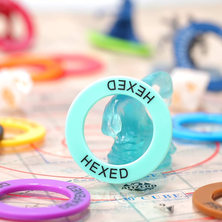 Amazon.com: Upgraded ALIZERO DND Miniatures Condition Rings