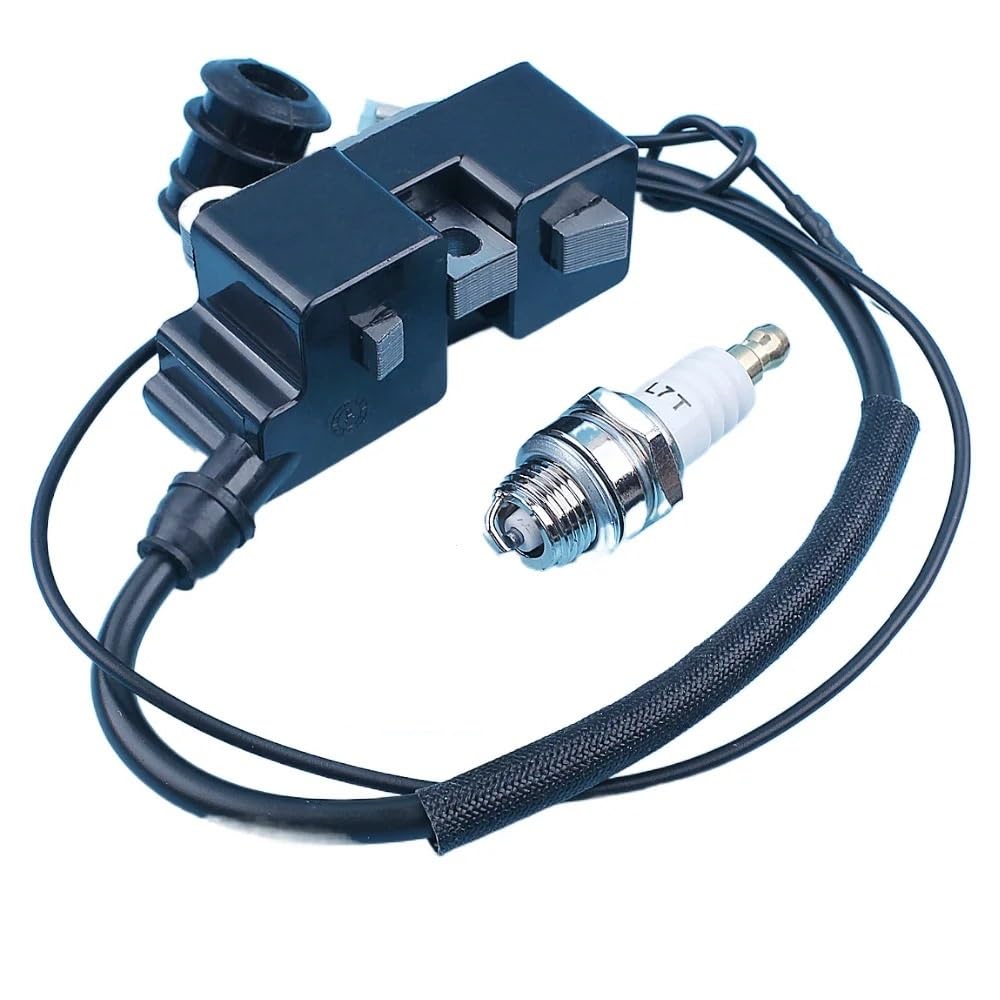 Bujía de bobina de encendido compatible con Husqvarna 385 390 XP 365 371 372 372XP # 503 96 24-06 pieza de motosierras