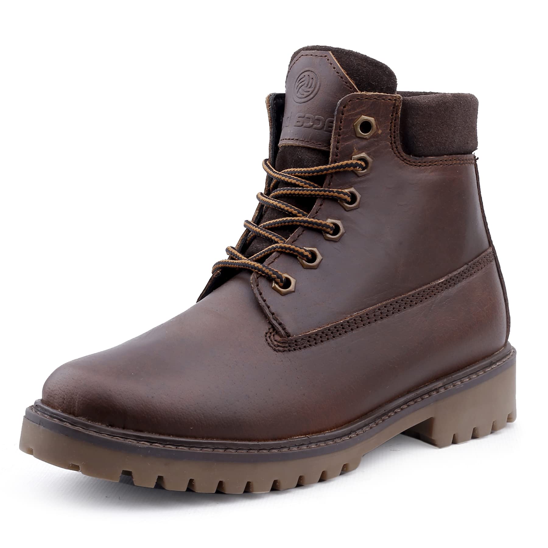 Men Leather Hiking Boot-image-4