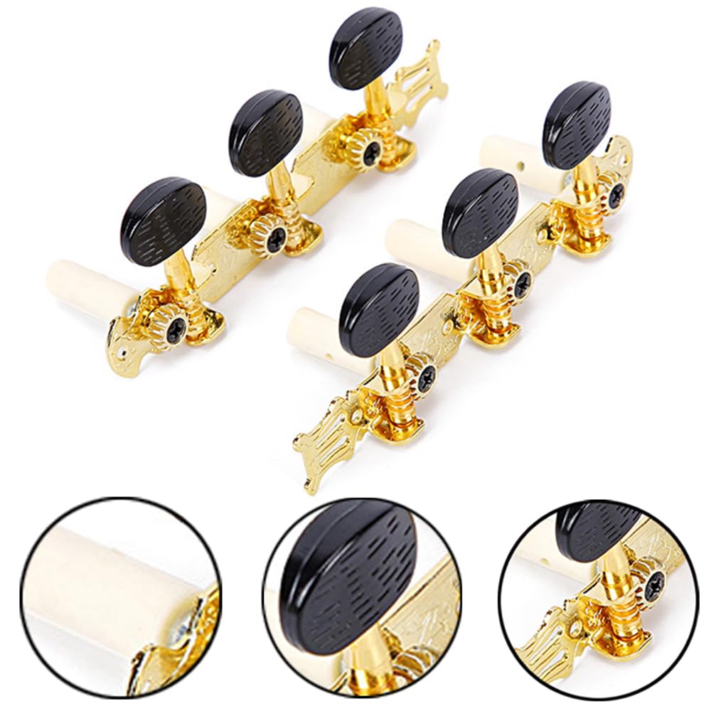 Mécaniques Guitare Classique Tuning Pegs - Chevilles D'Accordage Précises Pour Guitare Classique Et Acoustique