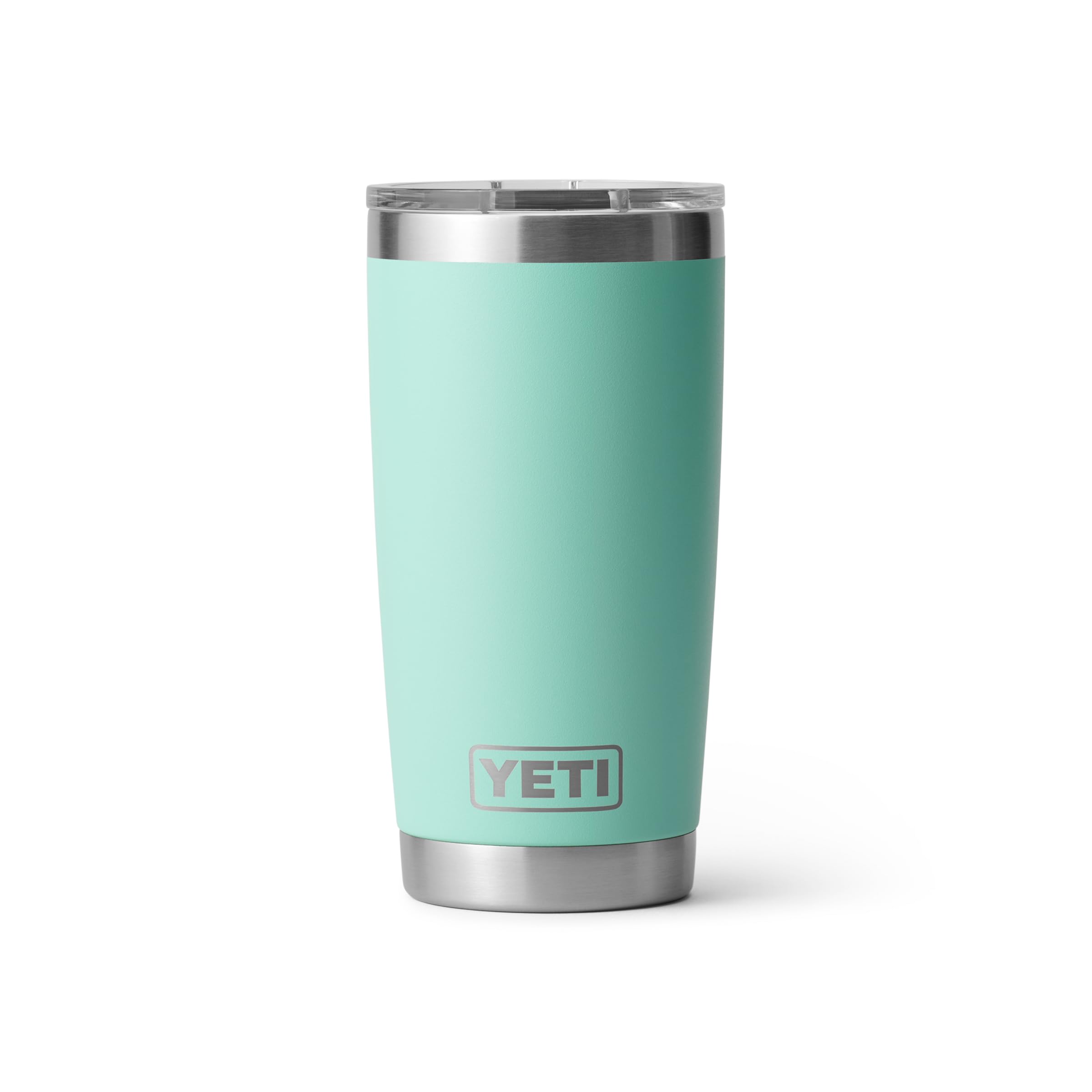 YETI Rambler 20 oz (591 ml) Tumbler with Removable Magslider Lid, Stainless Steel Vacuum Insulated Coffee Cup, Seafoam - Image 2