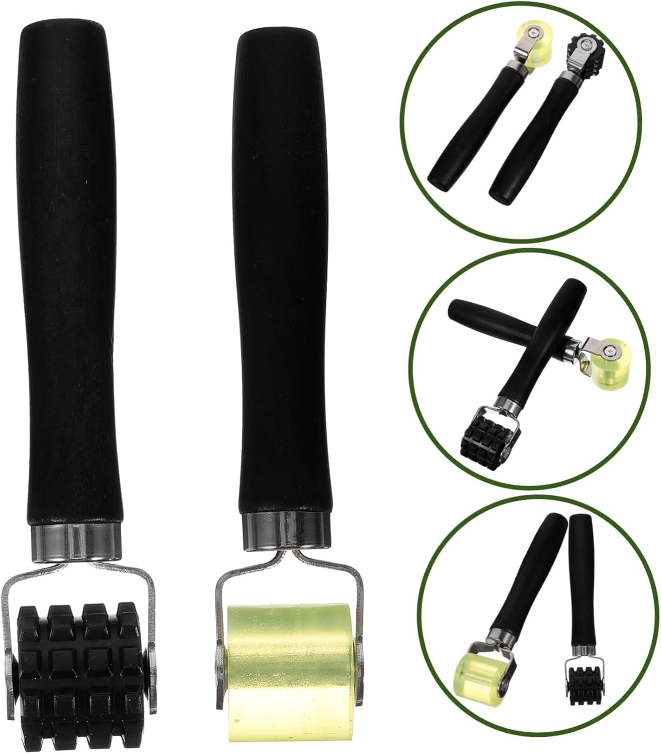 Alipis 10pcs Sound Deadening Roller Noise Insulation Tool for Cars Includes and Transparent Rollers for Audio Insulation and Easy Application