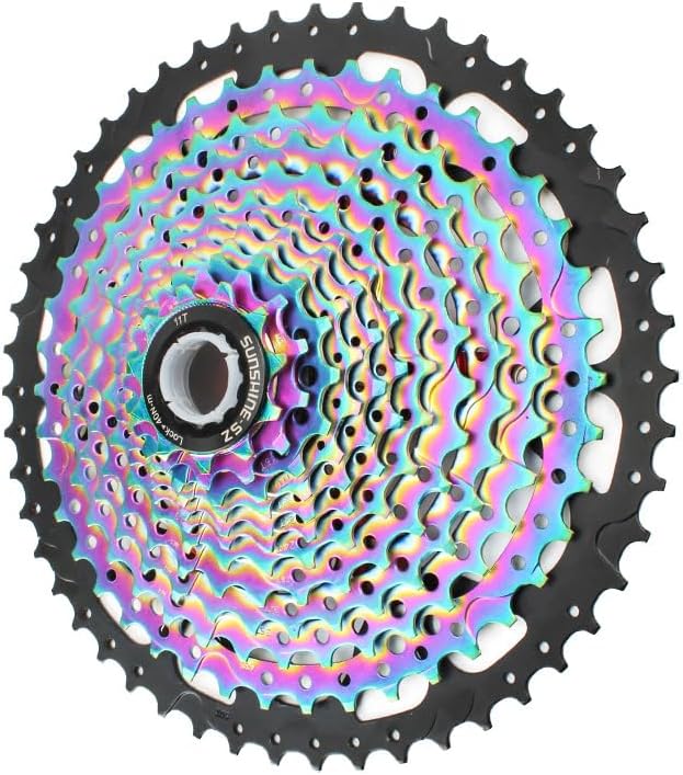 DJC MTB Bike Cassette Flywheel HG Interface 11 12 Speed 11s 12s Freewheel Sunshine SZ oilslick Color