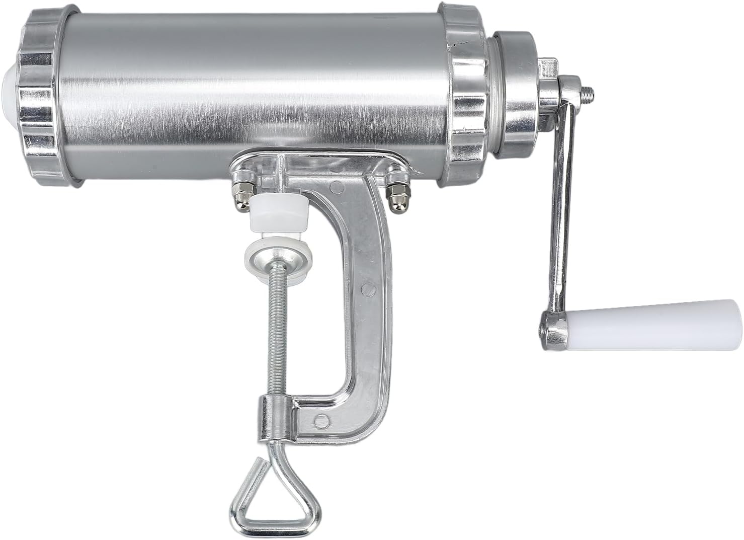 Sausage Stuffer Aluminum Alloy, Horizontal Design, 930g Lightweight - Stable Operation, Labor Saving, Easy Sausage Filling for Household Kitchen