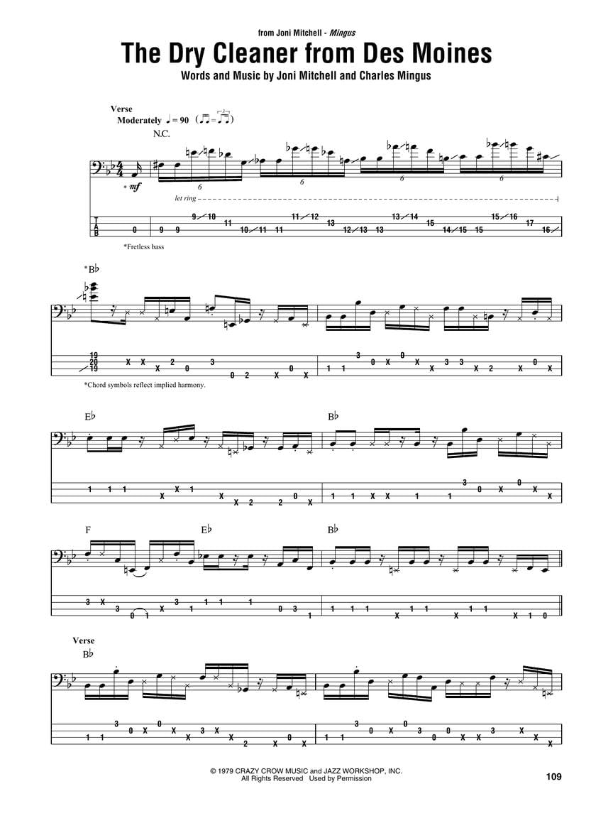 Jaco Pastorius Omnibook for Bass Clef Instruments Transcribed Exactly from His Recordings