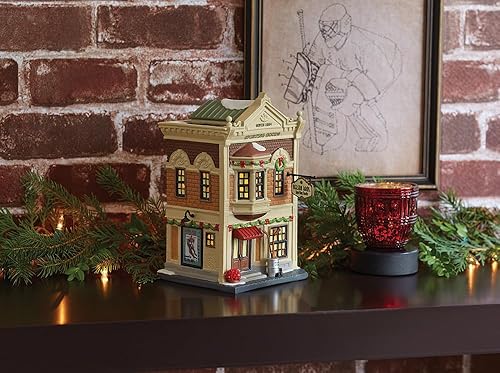 Miniatura 2 de Department 56 Christmas in The City Nelson Bros. Edificio deportivo iluminado, 8 pulgadas, multicolor