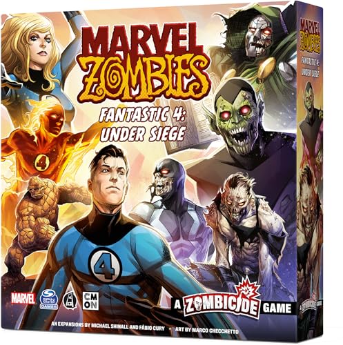 Marvel Zombies: Fantastic 4: Under Siege - Juego de Mesa Estrategia
