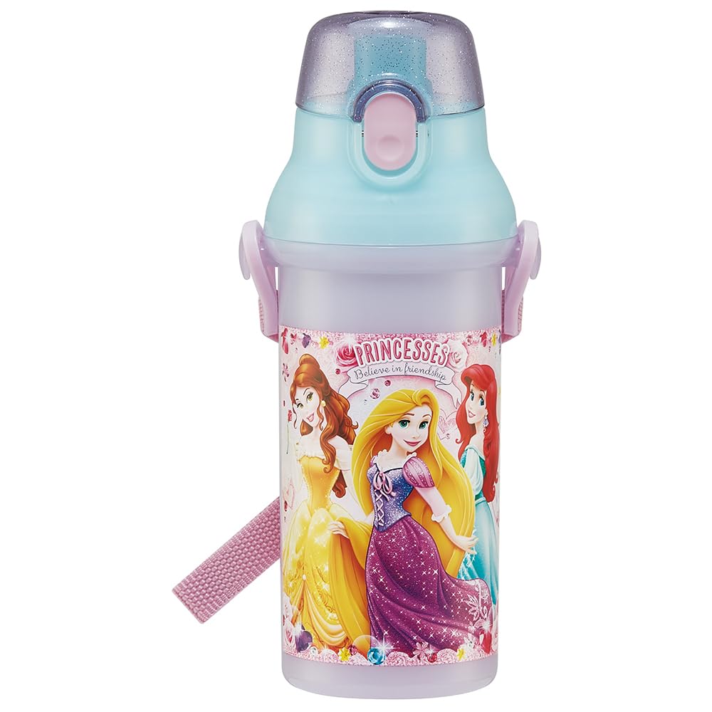Gourde en plastique antibactérienne Princesse Disney Skater 480 ml gourde enfant saine