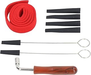 piano tuning kit professional Piano Tuning Tool Temperament Strip Tuner Spanner Silicone Forks Mute Blocks Repairing Set piano tools