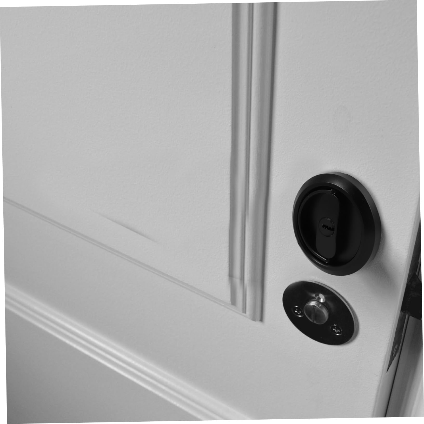 Serratura Scorrevole Invisibile Inossidabile Per Porte Maniglia Per Bagno Camera Da Letto e Cucina Sicurezza Aggiuntiva e Installazione Facile
