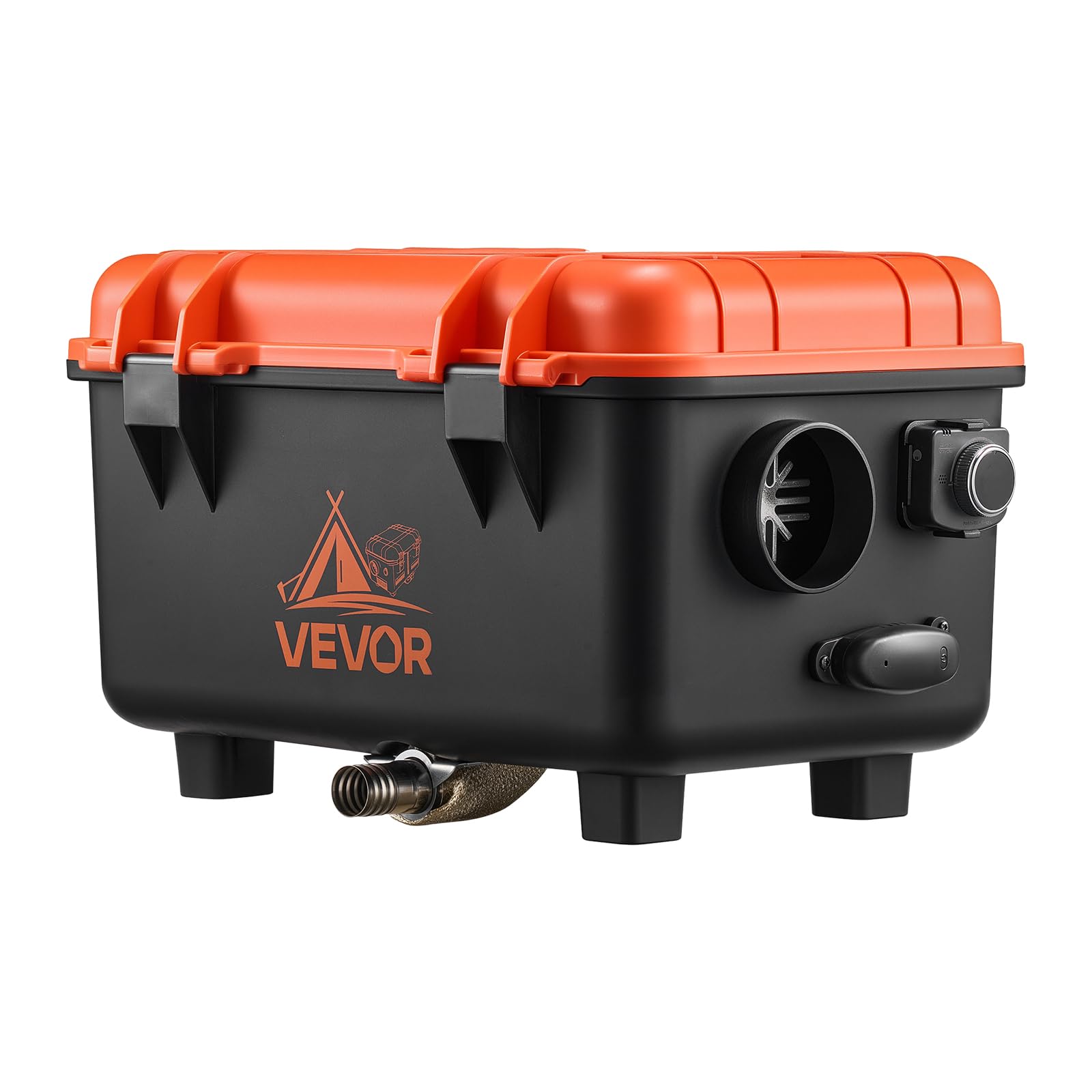 VEVOR Calentador Diésel 8 kW, Todo en Uno, Portátil, con Control Remoto y Pantalla LCD, Calentamiento Rápido y Bajo Nivel de Ruido, para Camiones, Furgonetas, Autocaravanas, Caravanas y Garajes