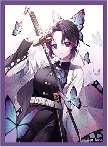 Amazon カードスリーブ 蟲柱 胡蝶 しのぶ Fourseasons Illust Naru コミ1 17 トレカ 通販