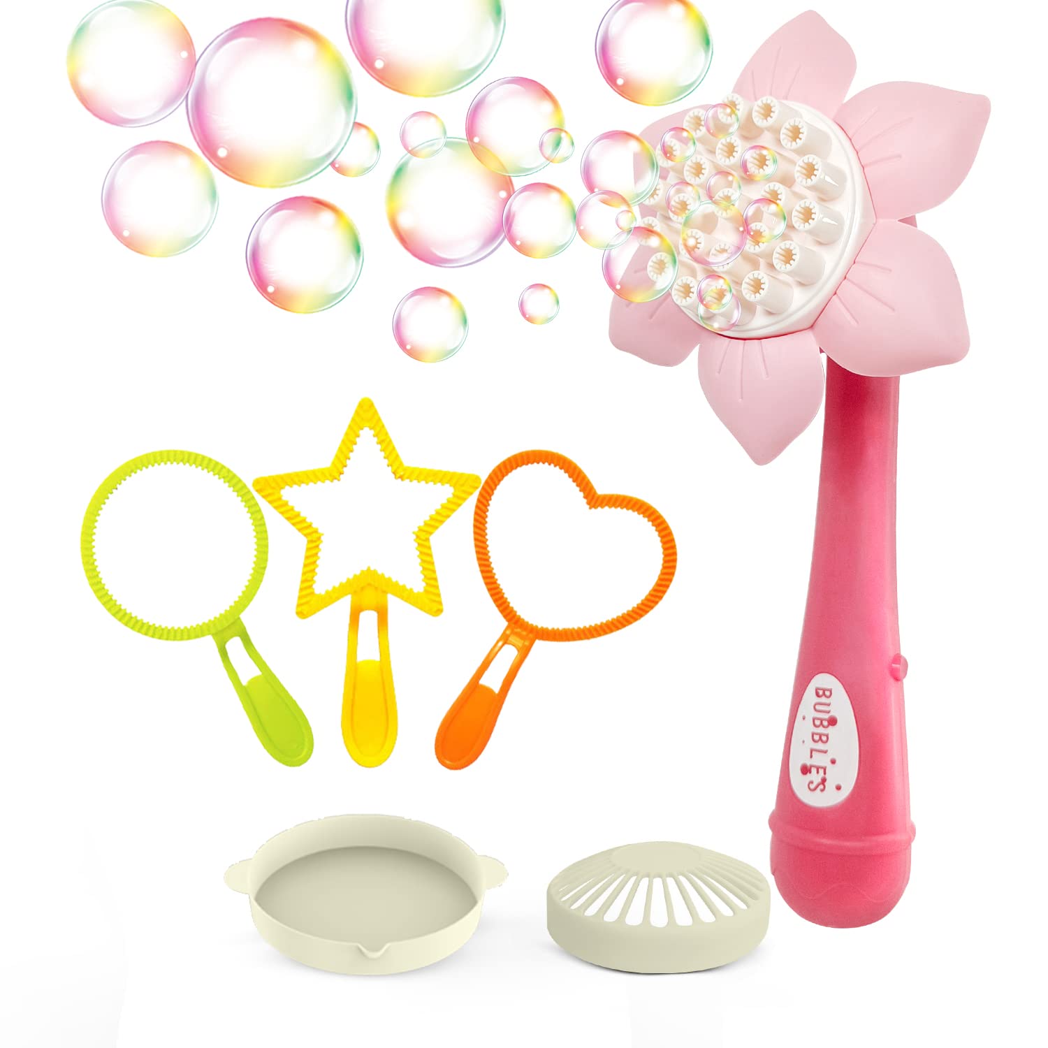 Amazon | PanKome シャボン玉 電動 バブルマシーン 自動 シャボン玉  