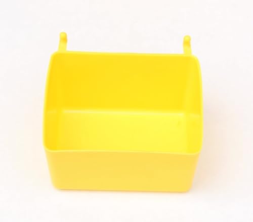 Miniatura 4 de Paquete de 16 de 1/4", contenedores para panel perforado (6) contenedores rojos (6) amarillos (6) y plásticos adicionales (4). Los soportes sirven