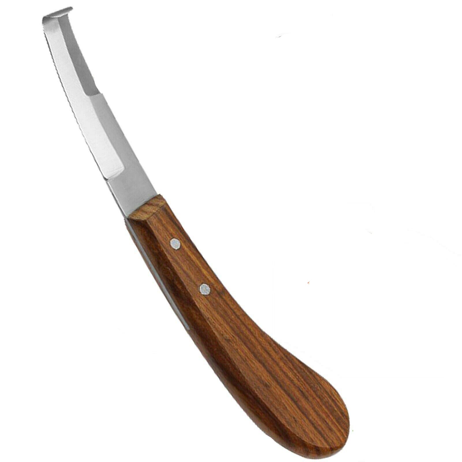 YNR England Hoof Knife Right left Double Sided Narrow Blades Farriers Tools CE (Right Hand Dual Sided) — image 1