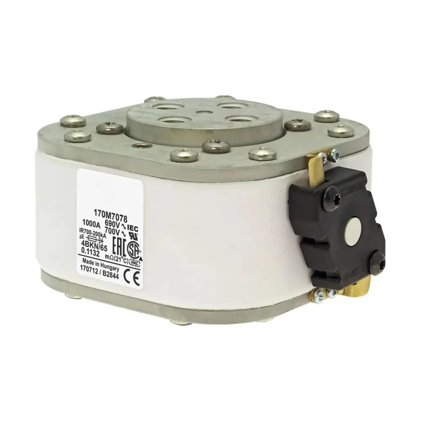 Fuse 170M7105 composant de protection thermique pour onduleur triphasé
