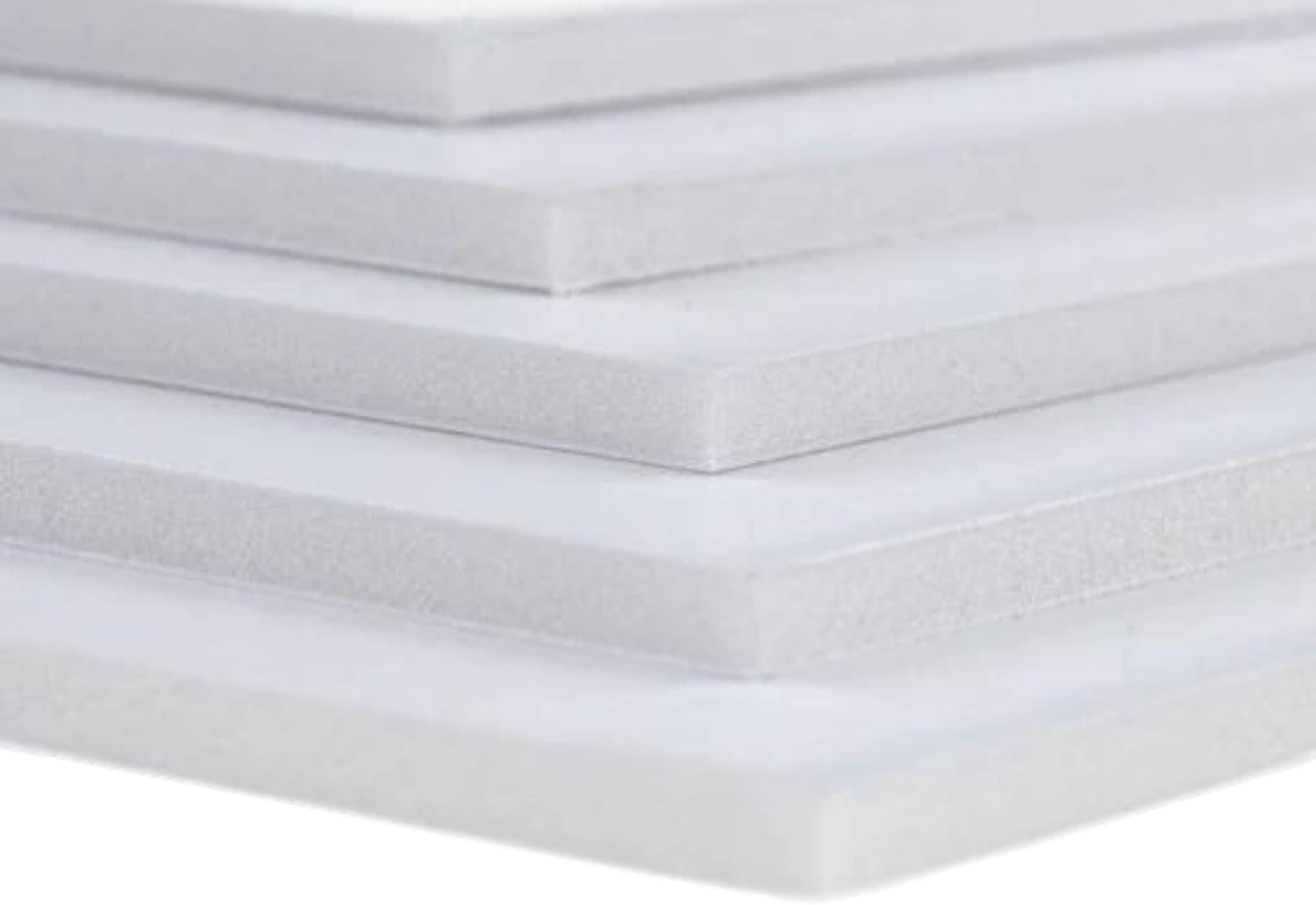 Gator Foam Board 8 x 10 x 3/16” – 10 Pack – Rigid Lightweight Gatorfoam Panel – Smooth Surface for Signs, Mounting & Displays – Professional Graphic Arts & Exhibit Board – White