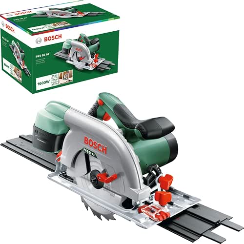 Bosch Home and Garden Kreissäge PKS 66 AF (mit Führungsschiene,