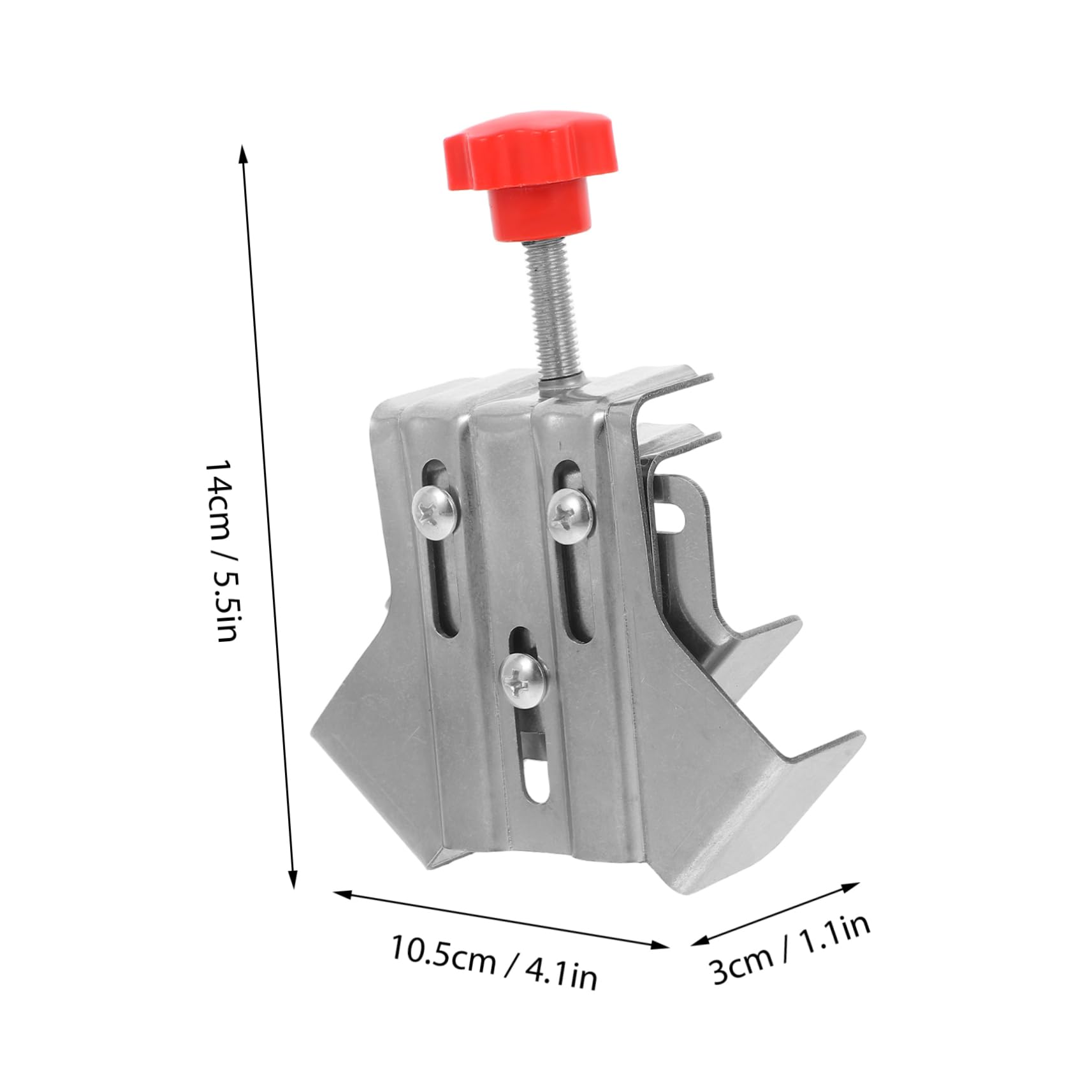 NAMOARLY Stainless Steel 90 Degree Right Angle Clamp Kit Woodworking Fishing Tank Picture Frame Hand Tool Set