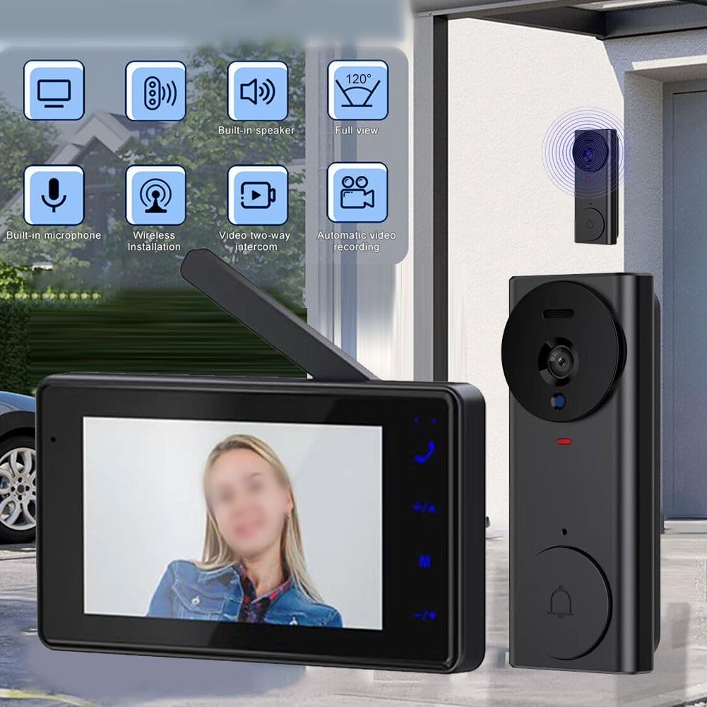 Interphone vidéo 4,3" HD