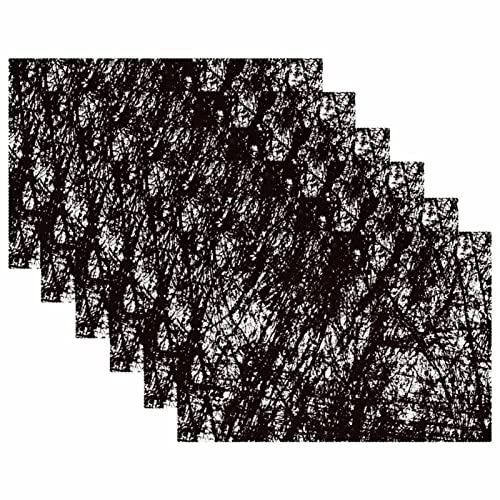 Sets de table antidérapants lot de 6 avec design moderne pour dîner entre amis - 6