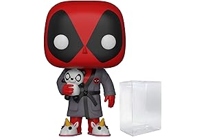 POP Marvel: Deadpool Parody - Bedtime Deadpool in Robe Funko Vinyl Figure
