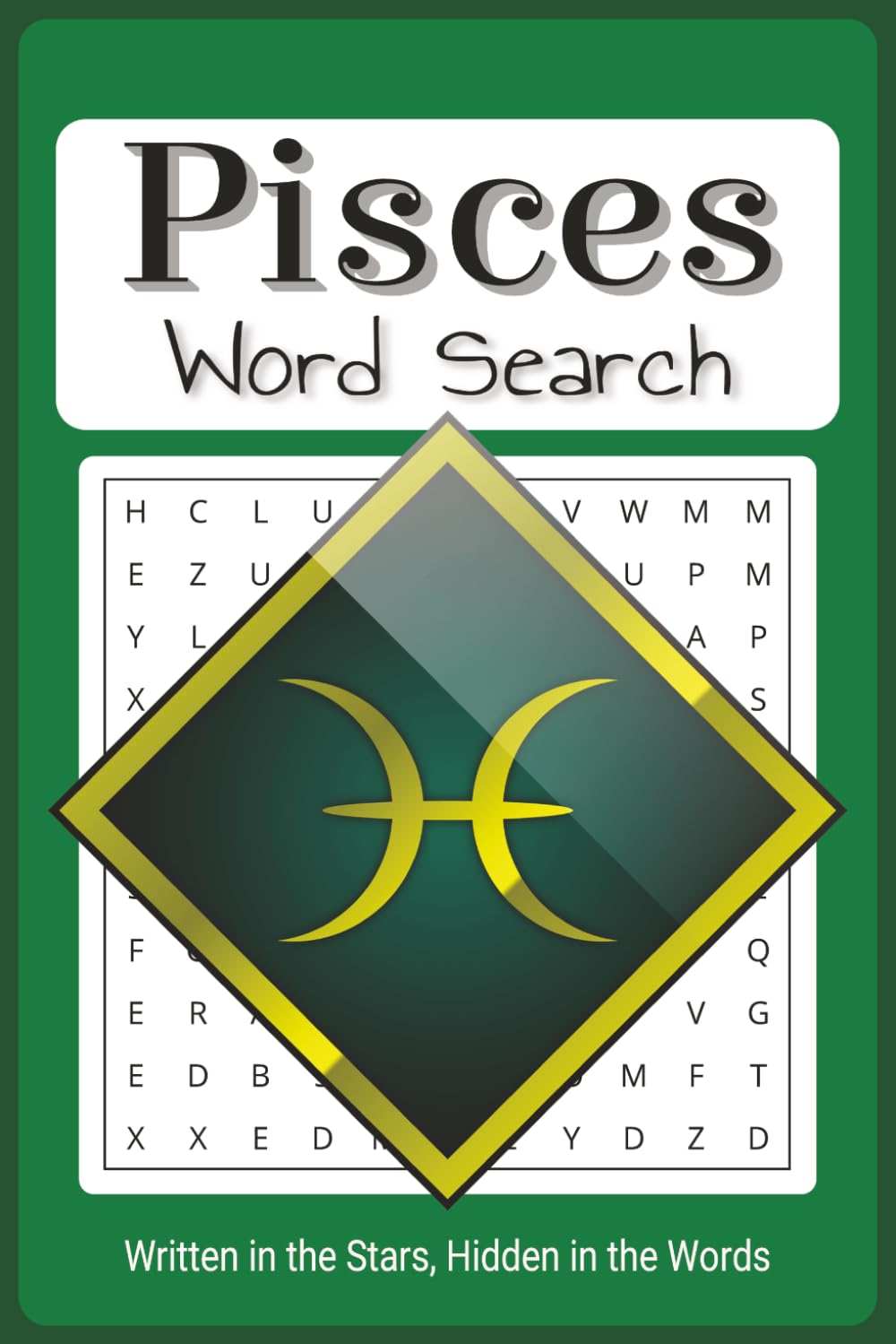 Pisces Zodiac Word Search Book