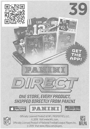 Miniatura 2 de 2019 NFL Football Panini Album Sticker #39 Ed Oliver Buffalo Bills Rookie (2 inches Wide X 2 1/4 Inch Tall Individual Album Sticker)