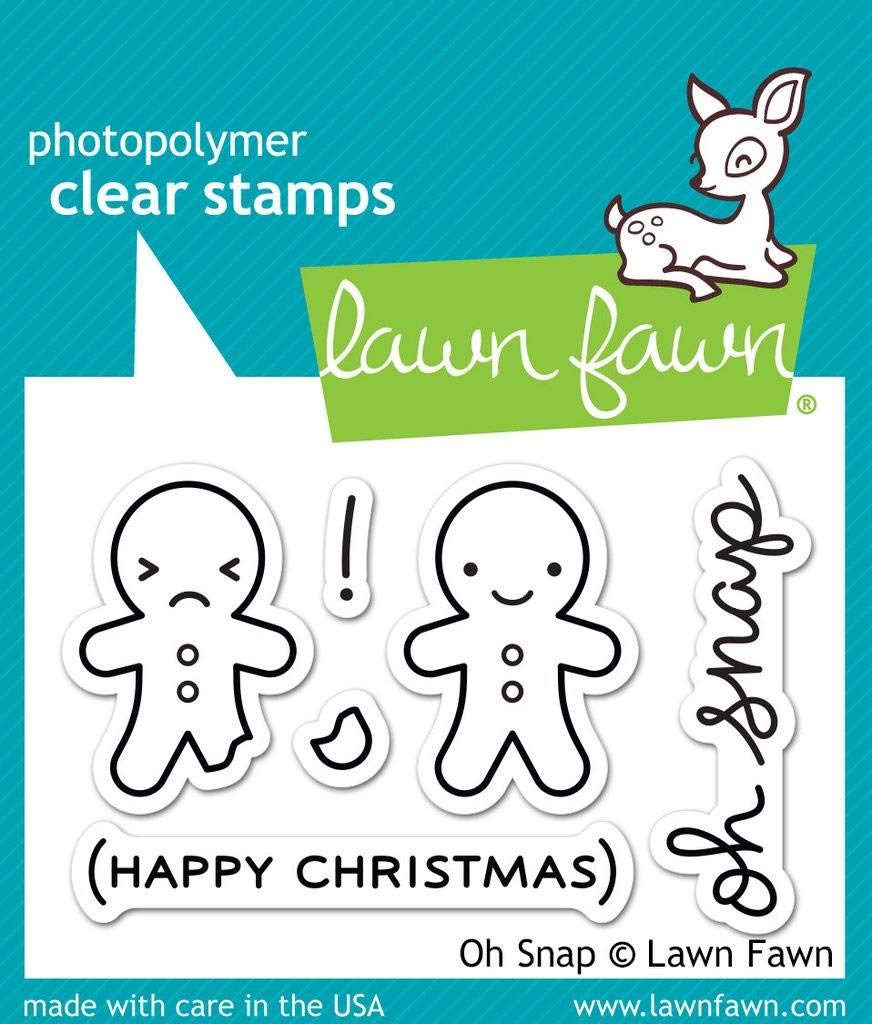 Lawn Fawn Clear Stamps - LF983 Oh Snap by Sizzix