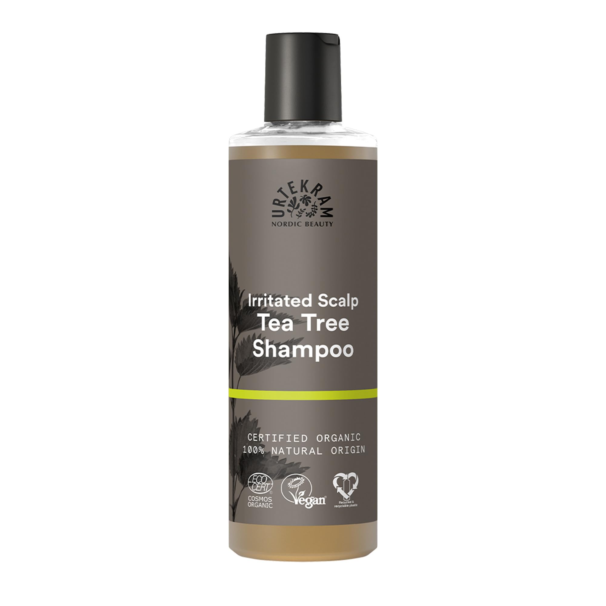Shampoo, Irritated Scalp, Vegan, Organic, Natural Origin, Tea Tree, 250 ml